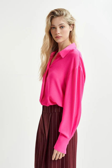 HEDEN/PLACED PRINT SHIRT