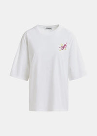 HUNGLE/EMBROIDERED T-SHIRT