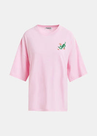 HUNGLE/EMBROIDERED T-SHIRT