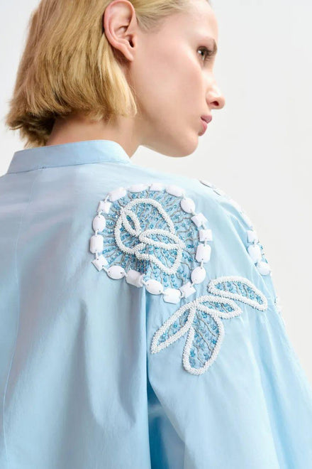HEMENTINE/EMBELLISHED SHIRT