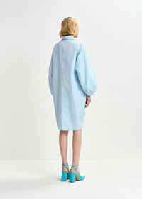 HOSES/FOIL PRINT SHIRT DRESS