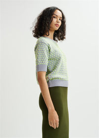 HOPES/JACQUARD PULLOVER