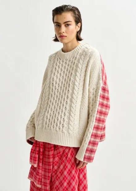 IFACE PULLOVER/ COMBO1/OFF WHI