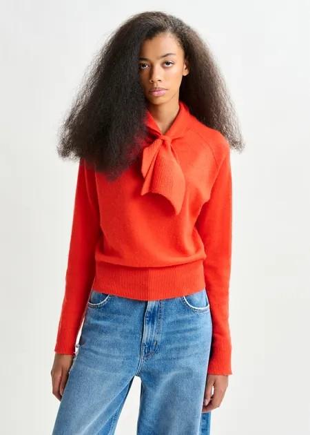 INVITED CASHMERE PULLOVER/ POP