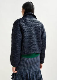 IMILLE CROPPED JACKET/DARK NAV