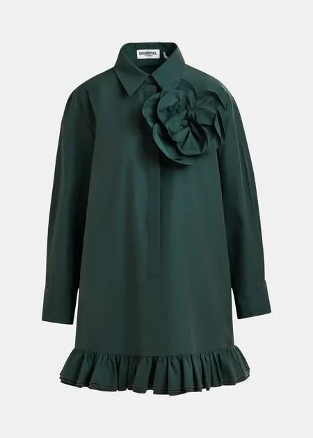 ISOLATIE RUFFLED MINIDRESS/PAU