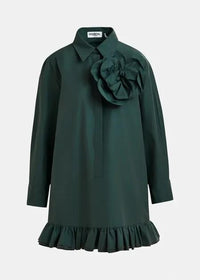 ISOLATIE RUFFLED MINIDRESS/PAU
