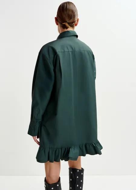 ISOLATIE RUFFLED MINIDRESS/PAU
