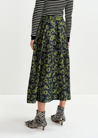 ISEBEL ELASTICATED MIDI SKIR
