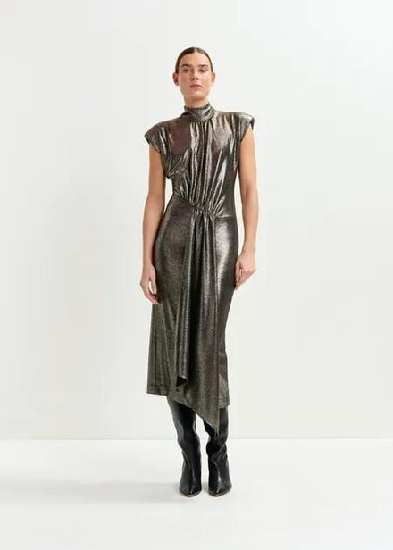 IQUARIUS JERSEY DRESS/ SILVER 