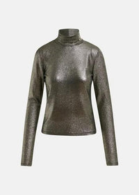 ILEVATE JERSEY TURTLENECK/SILV