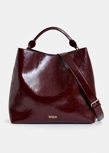IHURLEY SHINY SHOPPER BAG/CINN