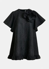 ISING A-LINE DRESS/BLACK