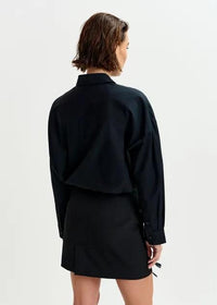 ILIZA EMBELLISHED SHIRT/WHITE