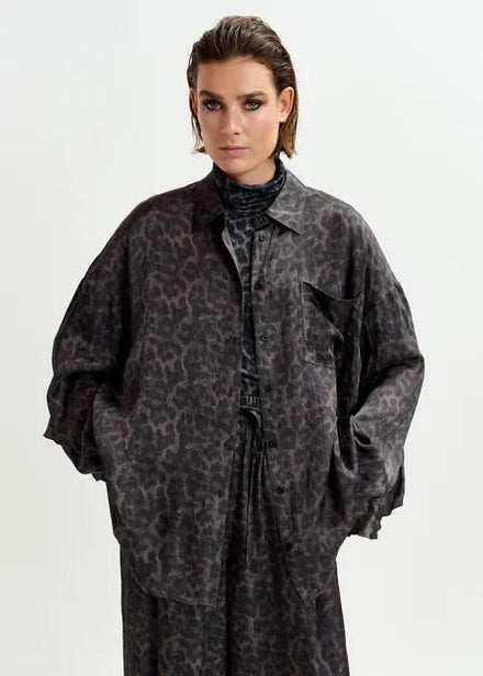 ILORIN OVERSIZED RUFFLE SHI/ C