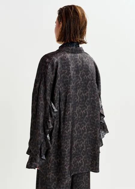 ILORIN OVERSIZED RUFFLE SHI/ C