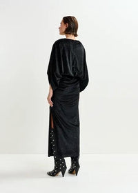IVIDENCE VELVET JERSEY DRE/BLA