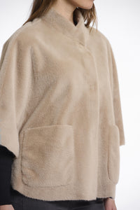 DEWI.7002511/FAUX FUR CAPE