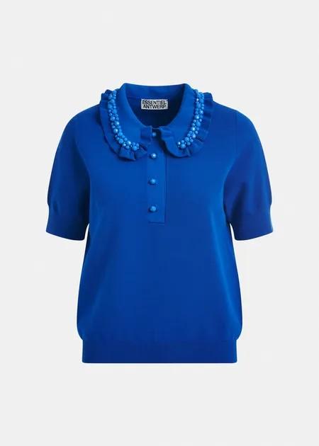 JEWELRY EMBROIDERED POLO