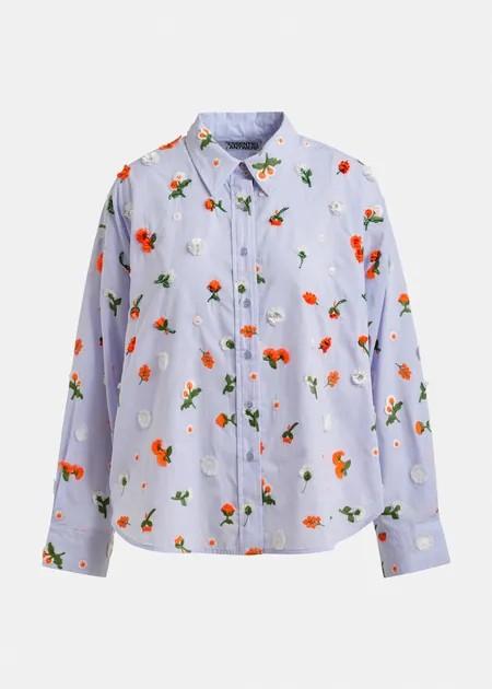 JIMENA EMBROIDERED BOXY