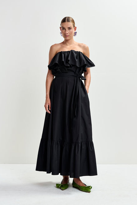 JOYCE BELTED RUFFLE