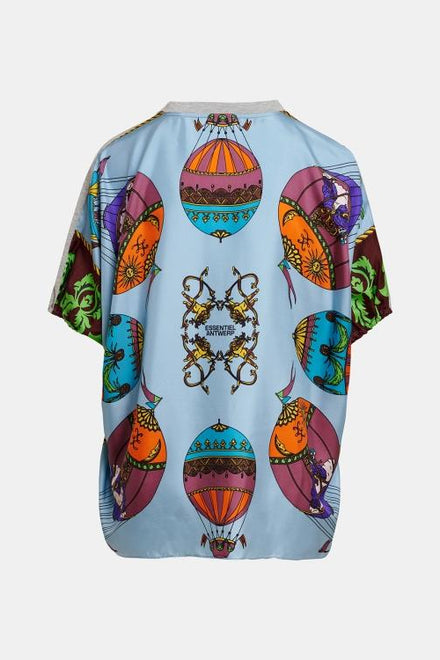 KOS T-SHIRT WITH SILK