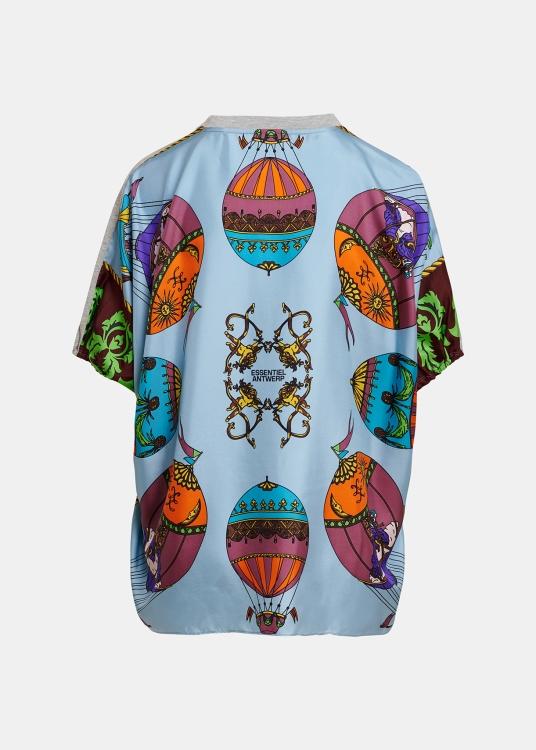 KOS T-SHIRT WITH SILK