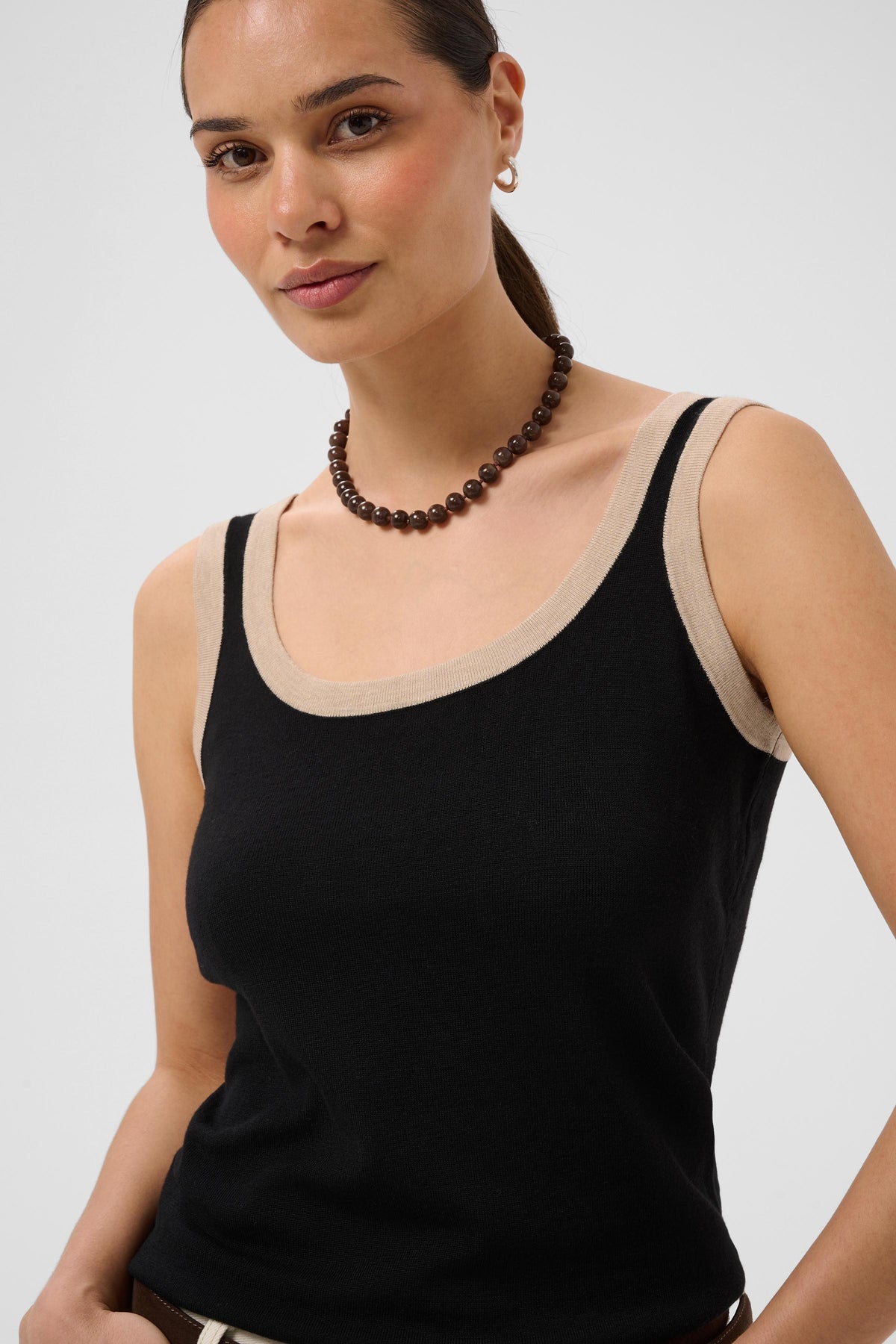 KALIZZA CONTRAST KNIT