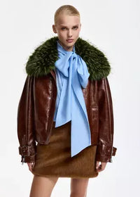 KABUKI FAUX LEATHER