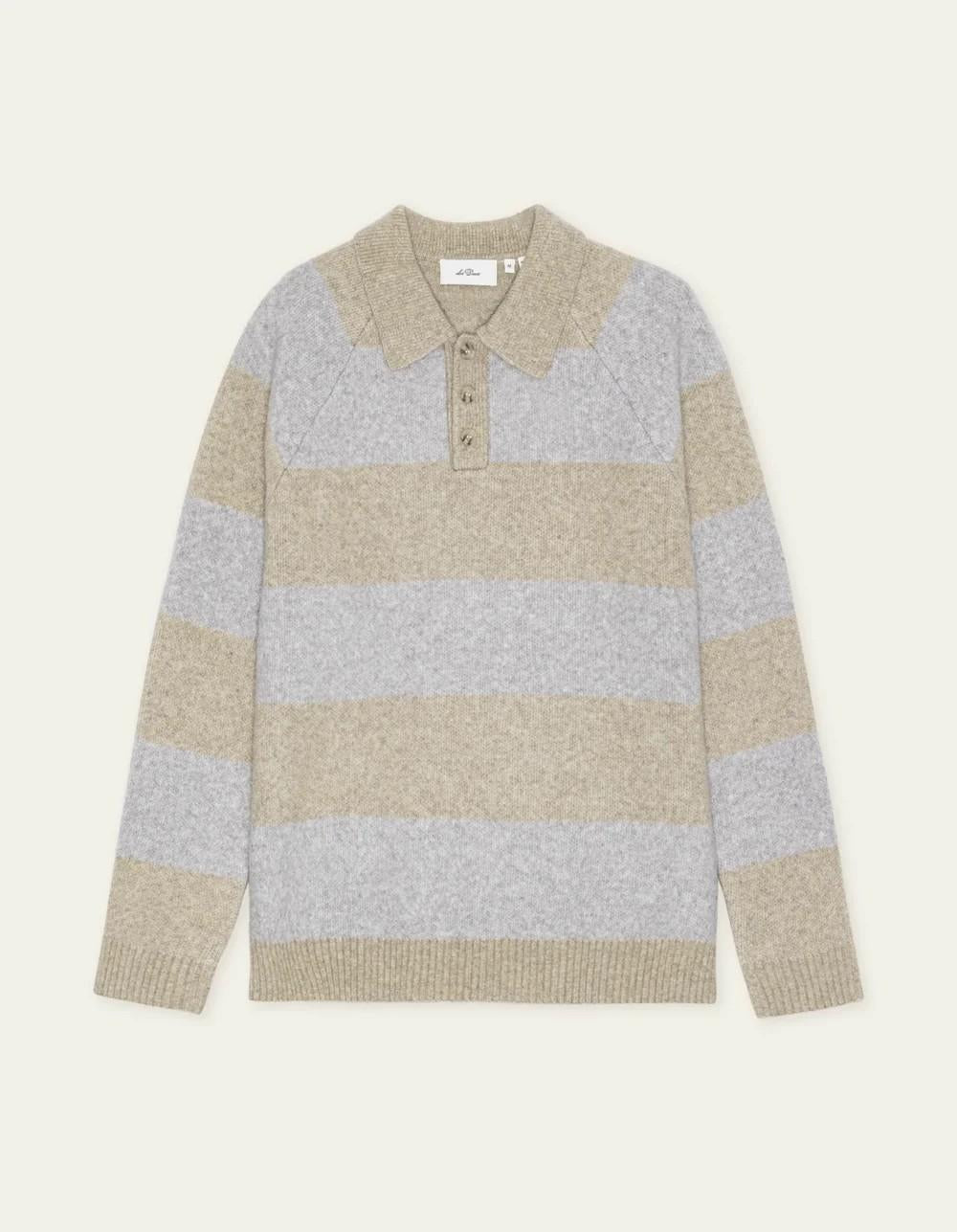 1002189/STRIPED MELANGE