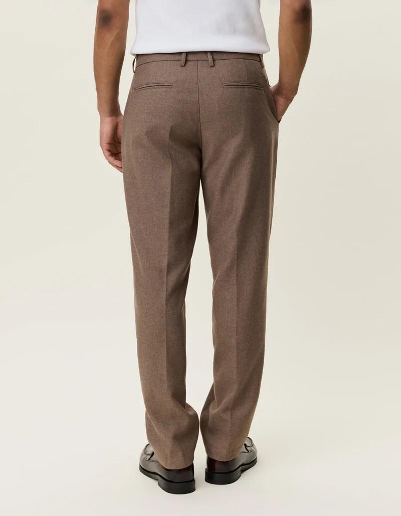 1002467/WOOL RUG SUIT PANTS