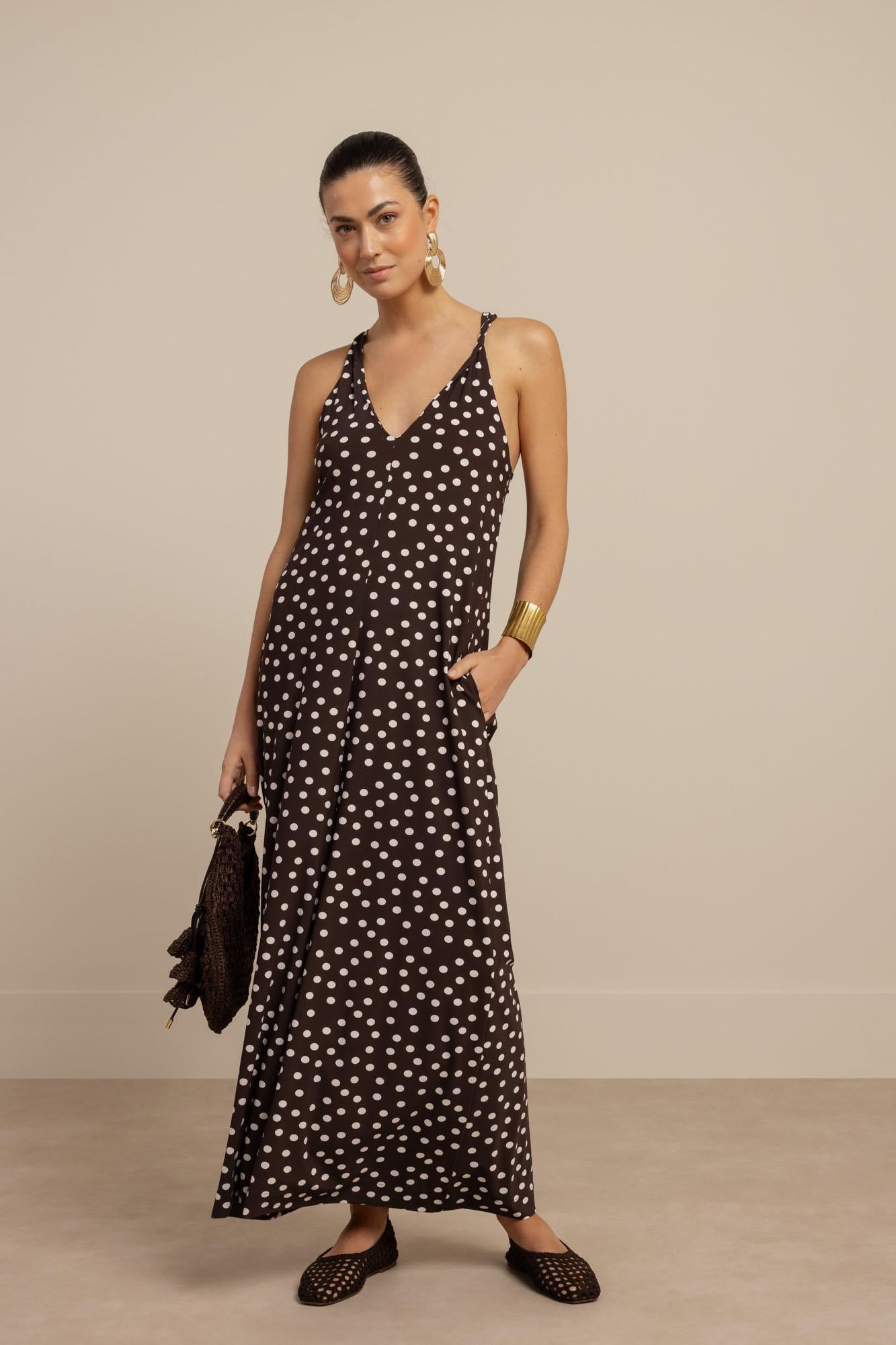 NORAH 2WAY DOT DRESS/13938