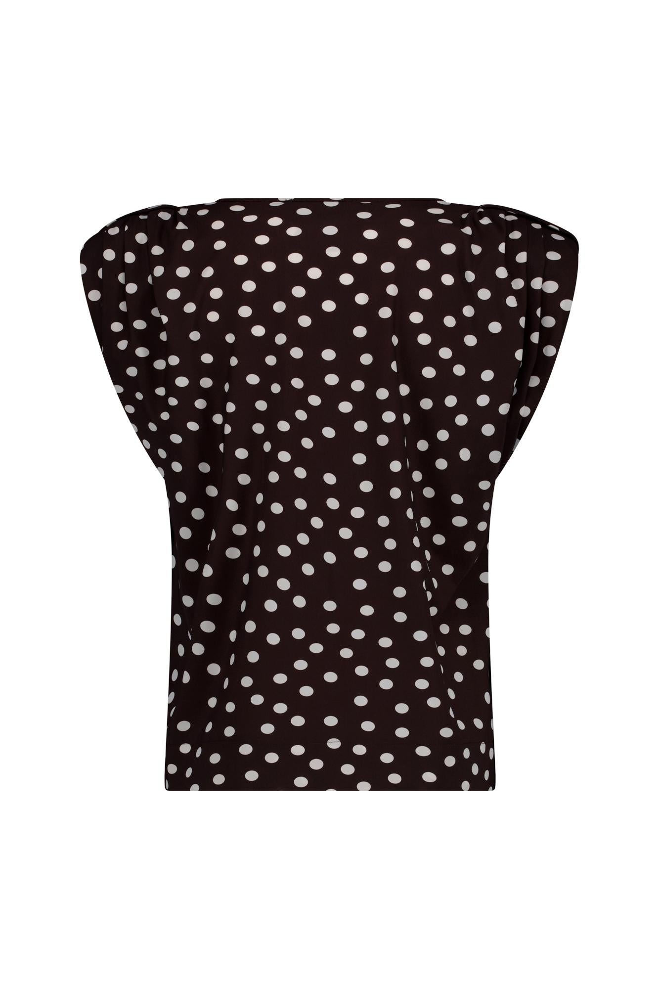 LEONE DOT VNECK TOP/13936