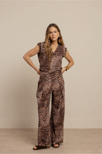SARI LEOPARD TROUSERS/13960
