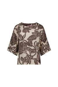 MADISON FLOWER TOP/13962