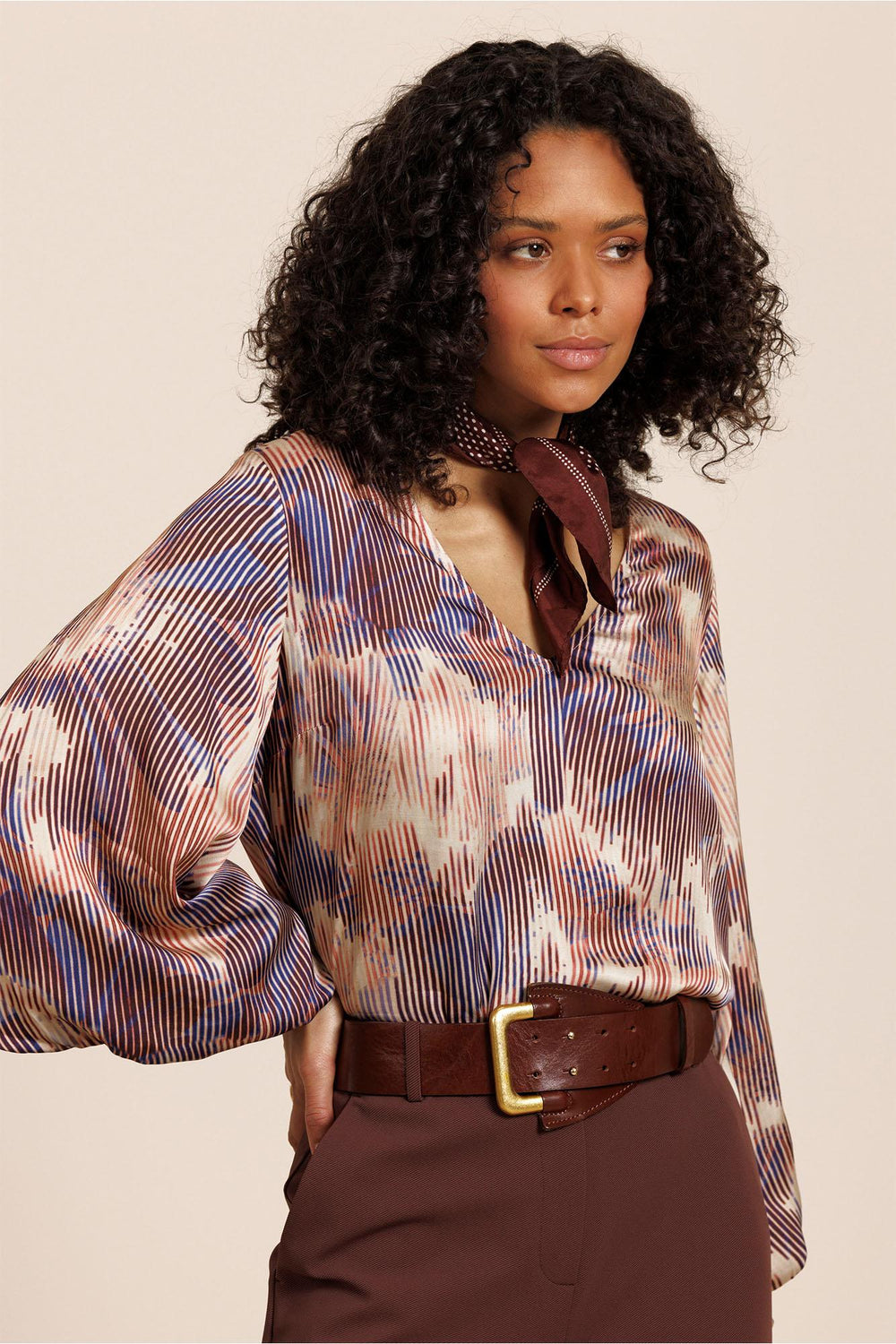 FLORINE FLOWER STRIPE/14103