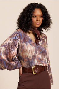 FLORINE FLOWER STRIPE/14103