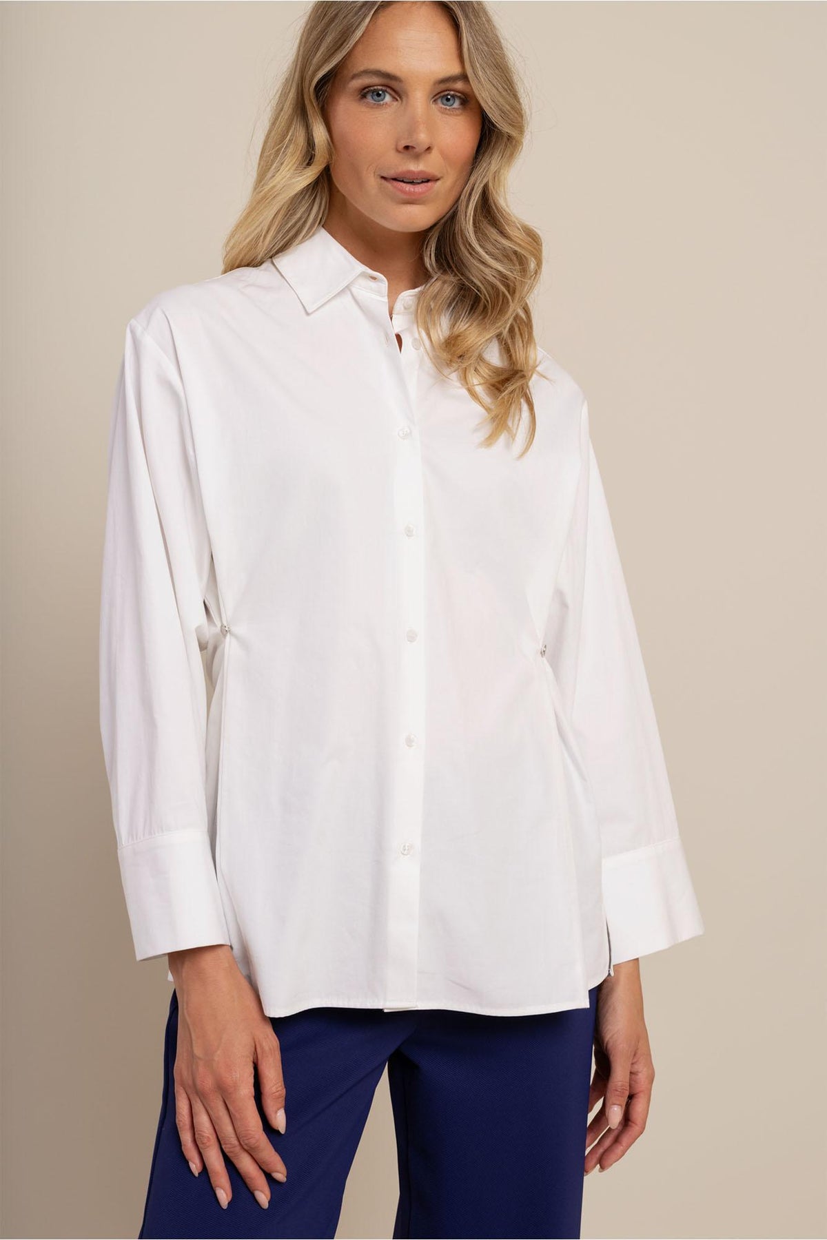 ARINA POPLIN BLOUSE/14104
