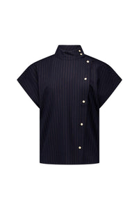 DANNI GOLD STRIPE BLOUSE
