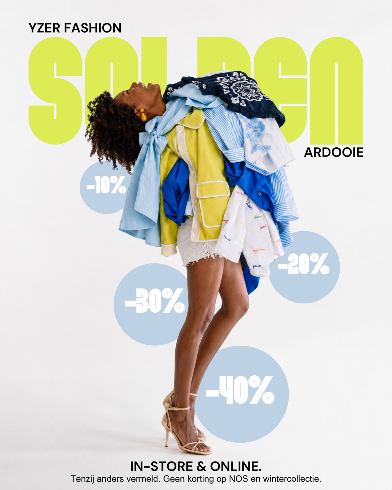 😎 Onze solden zijn gestart met kortingen tot -40%*!