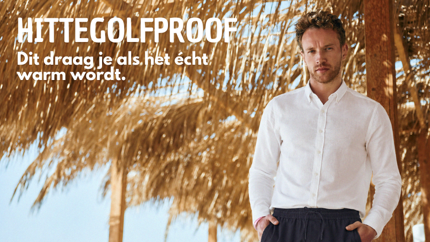 Hittegolfproof: dit draag je als het écht warm wordt.